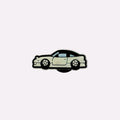 White Sports Coupe Charm