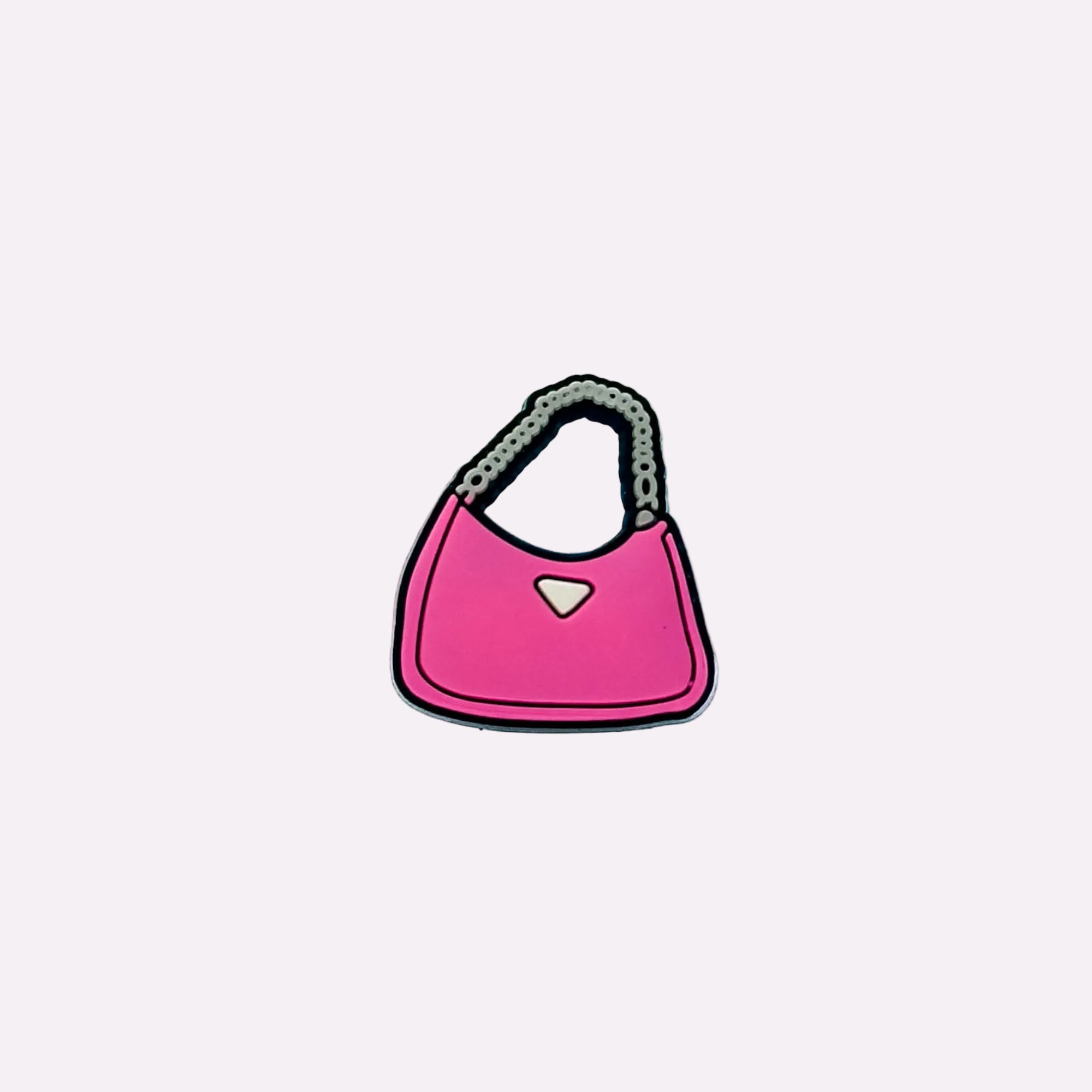 Pink Chain Bag Charm