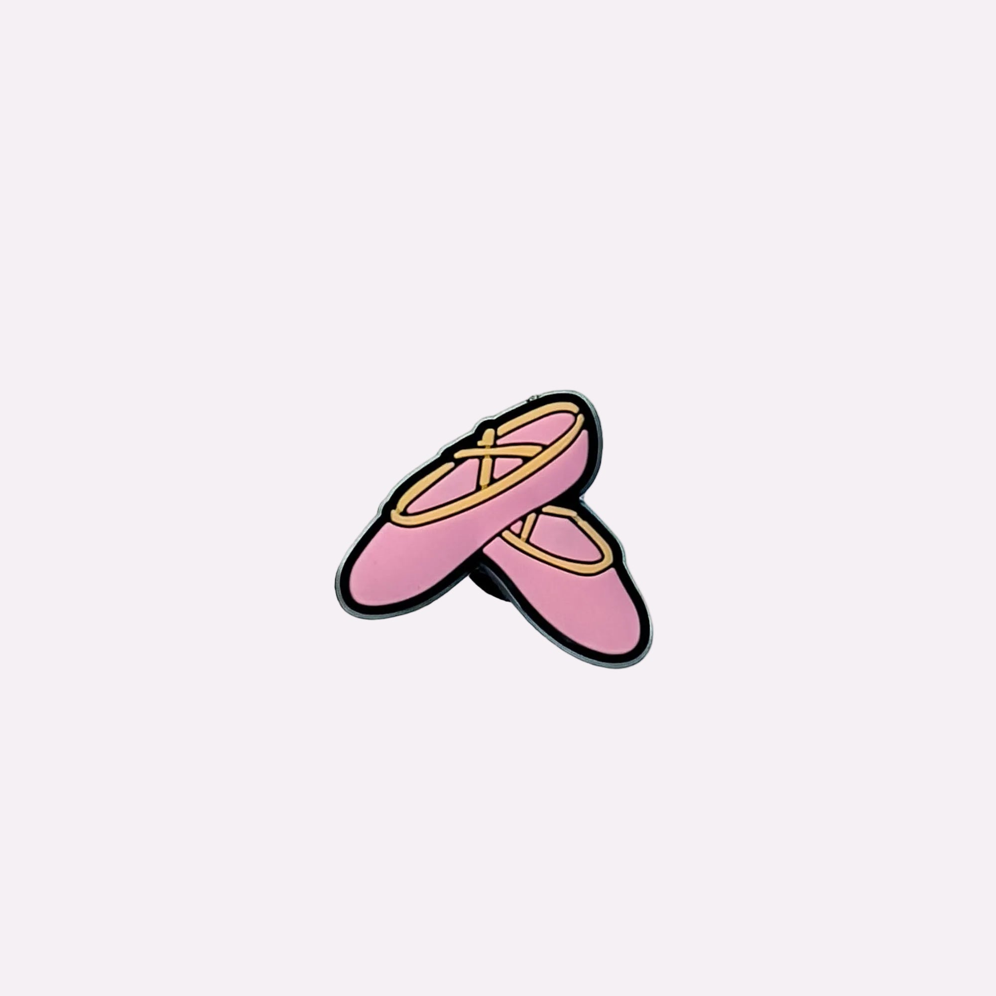 Pink Ballet Slippers Charm