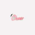 Cheer Script Charm