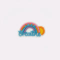 Just Breathe Rainbow Charm