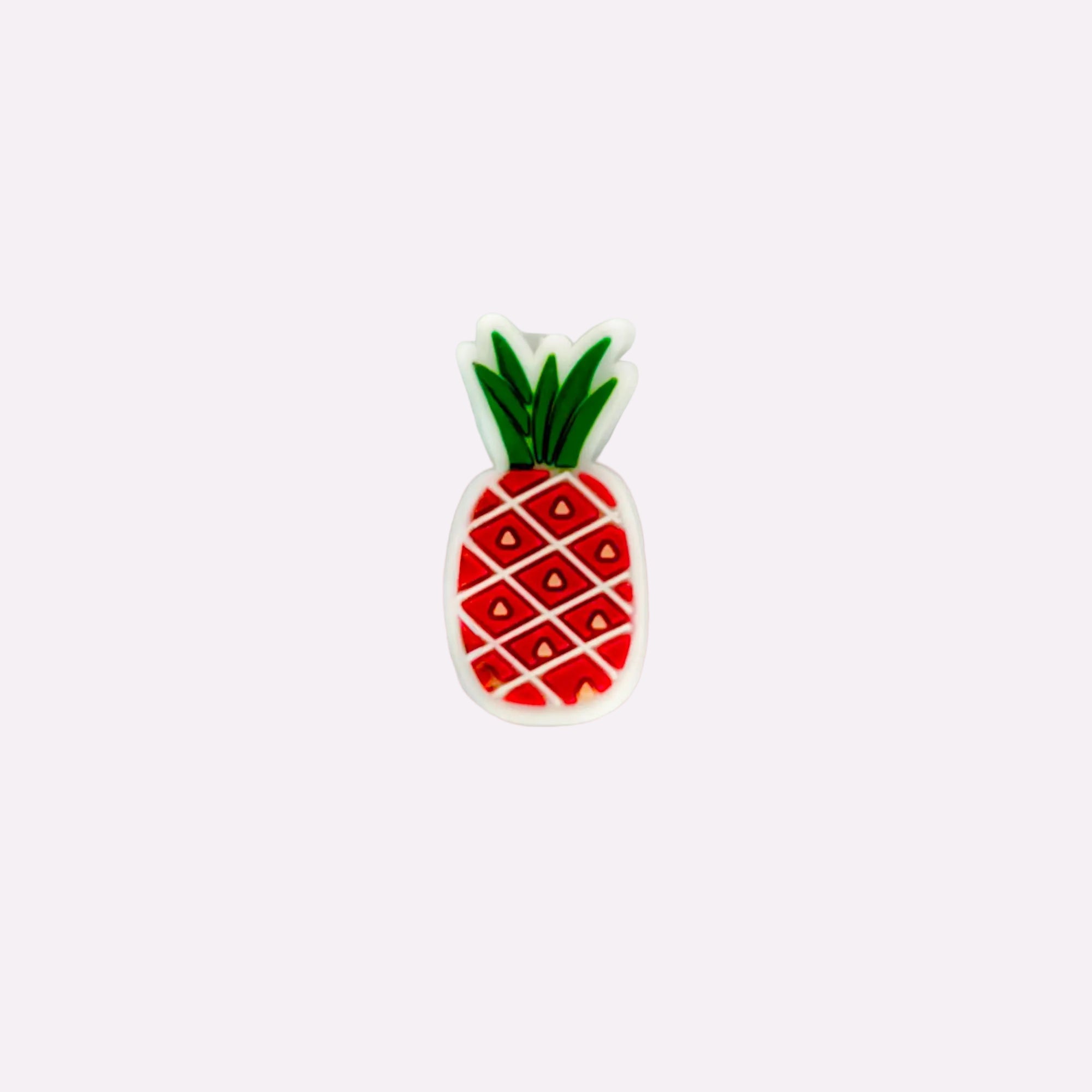 Red Pineapple Charm