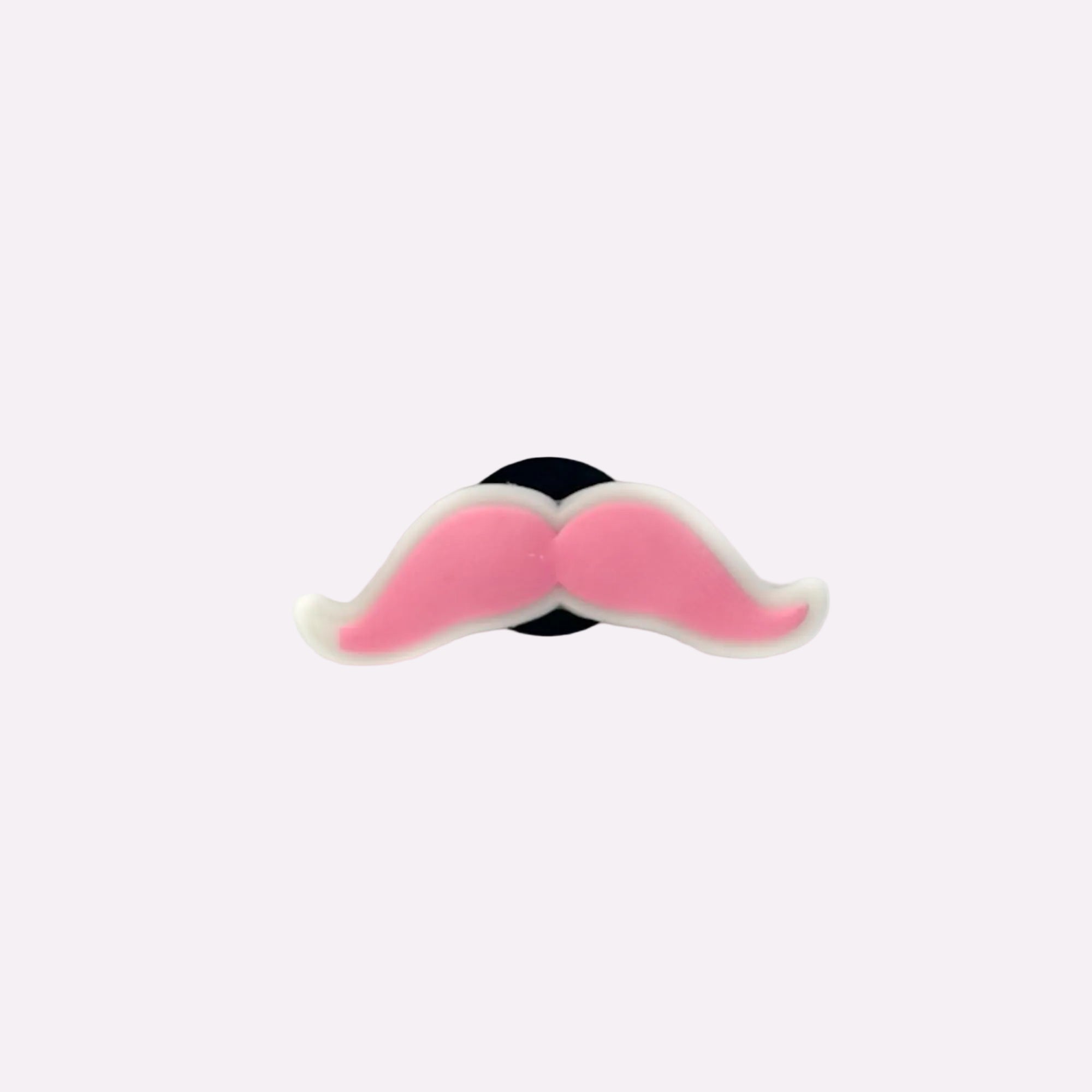 Pink Mustache Charm