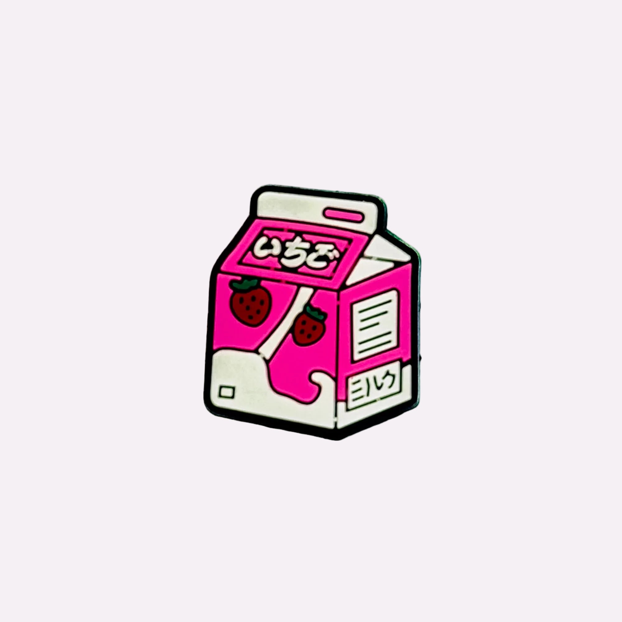 Strawberry Milk Carton Charm