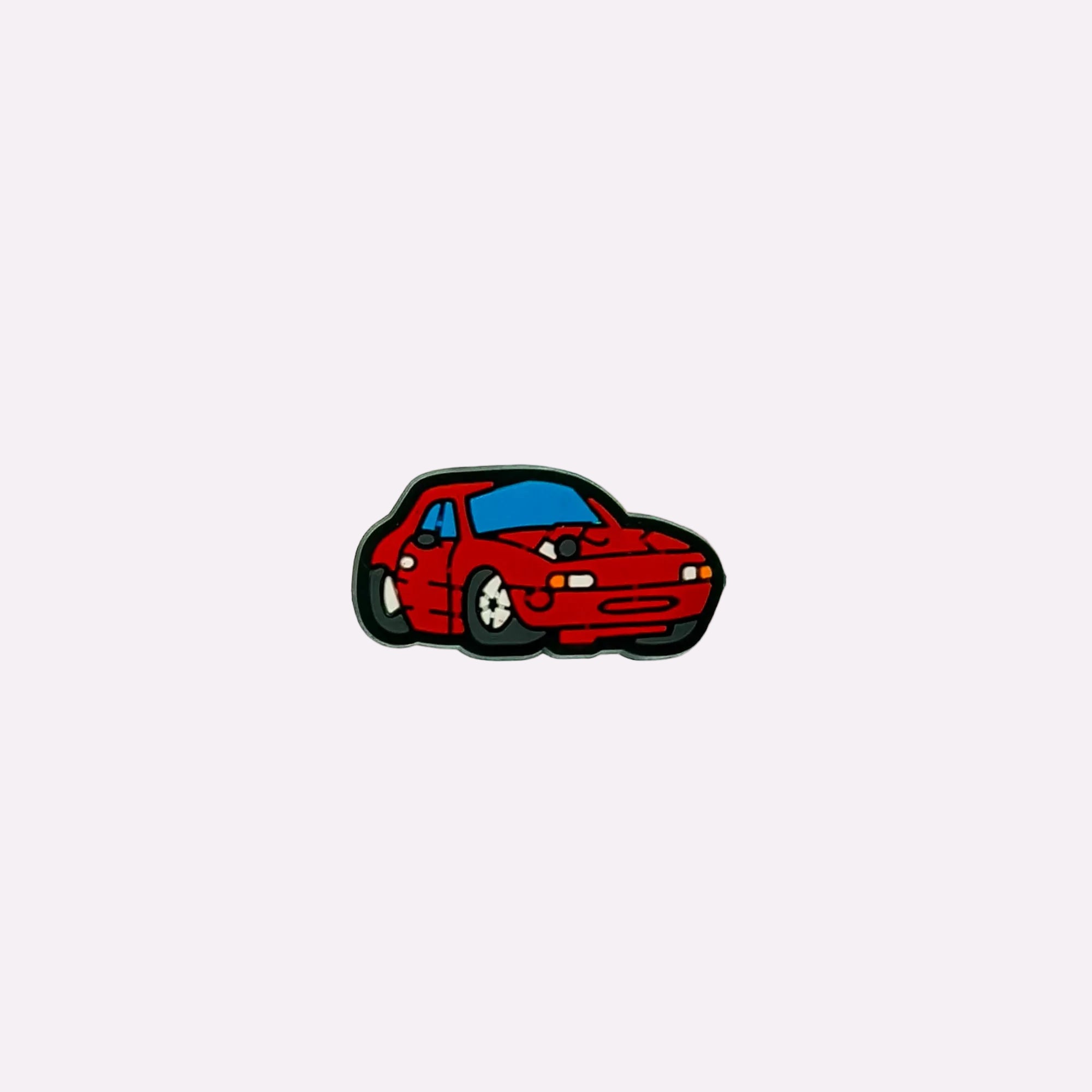 Red Drift Car Charm