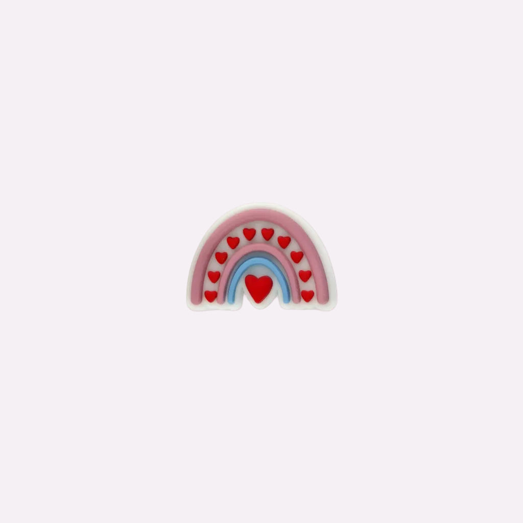 Heart Rainbow Charm