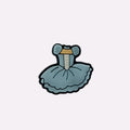 Blue Tutu Dress Charm