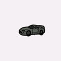 Silver Sports Coupe Charm