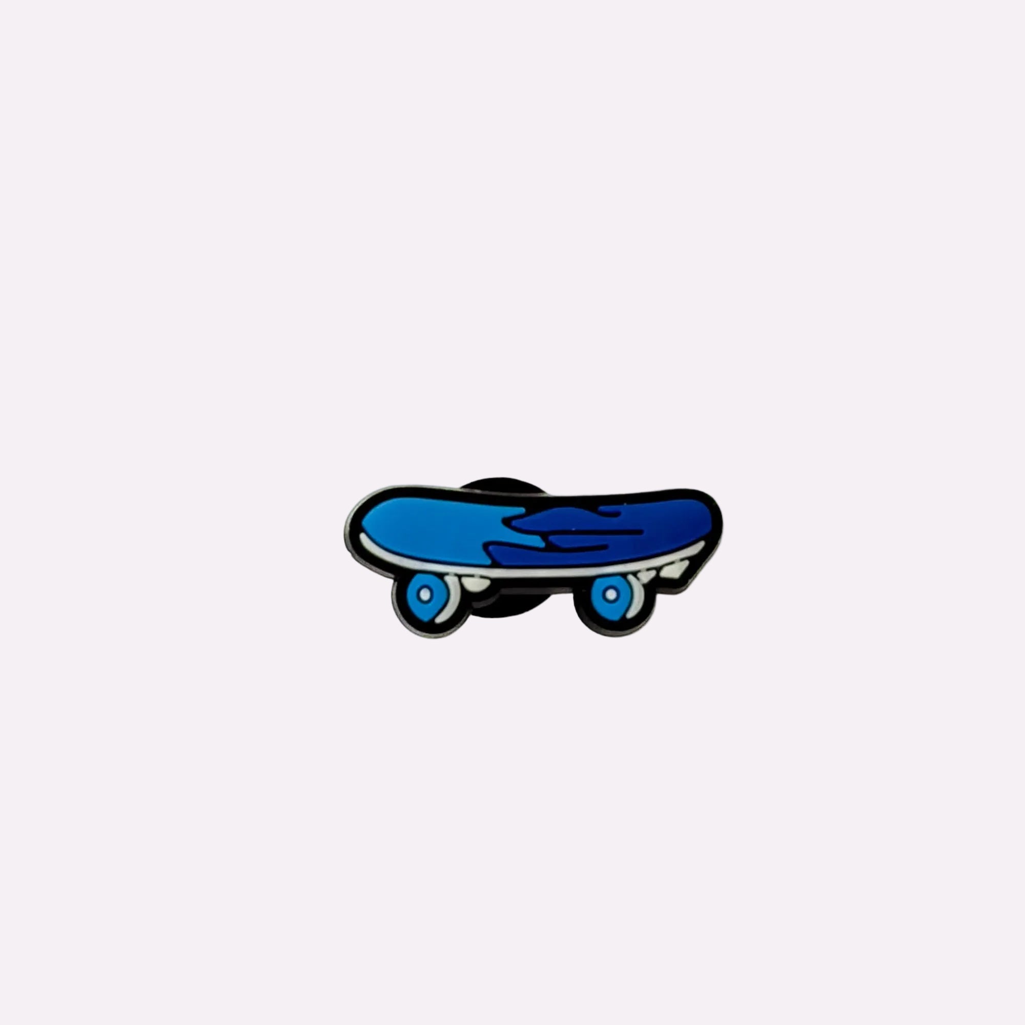 Blue Skateboard Charm