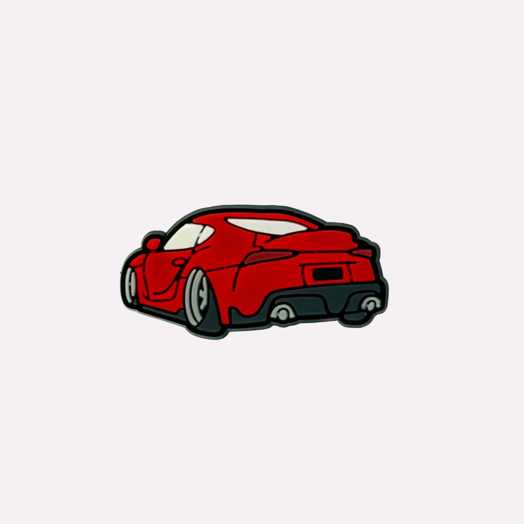 Red Sports Coupe Charm