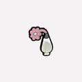 Flower Vase Charm