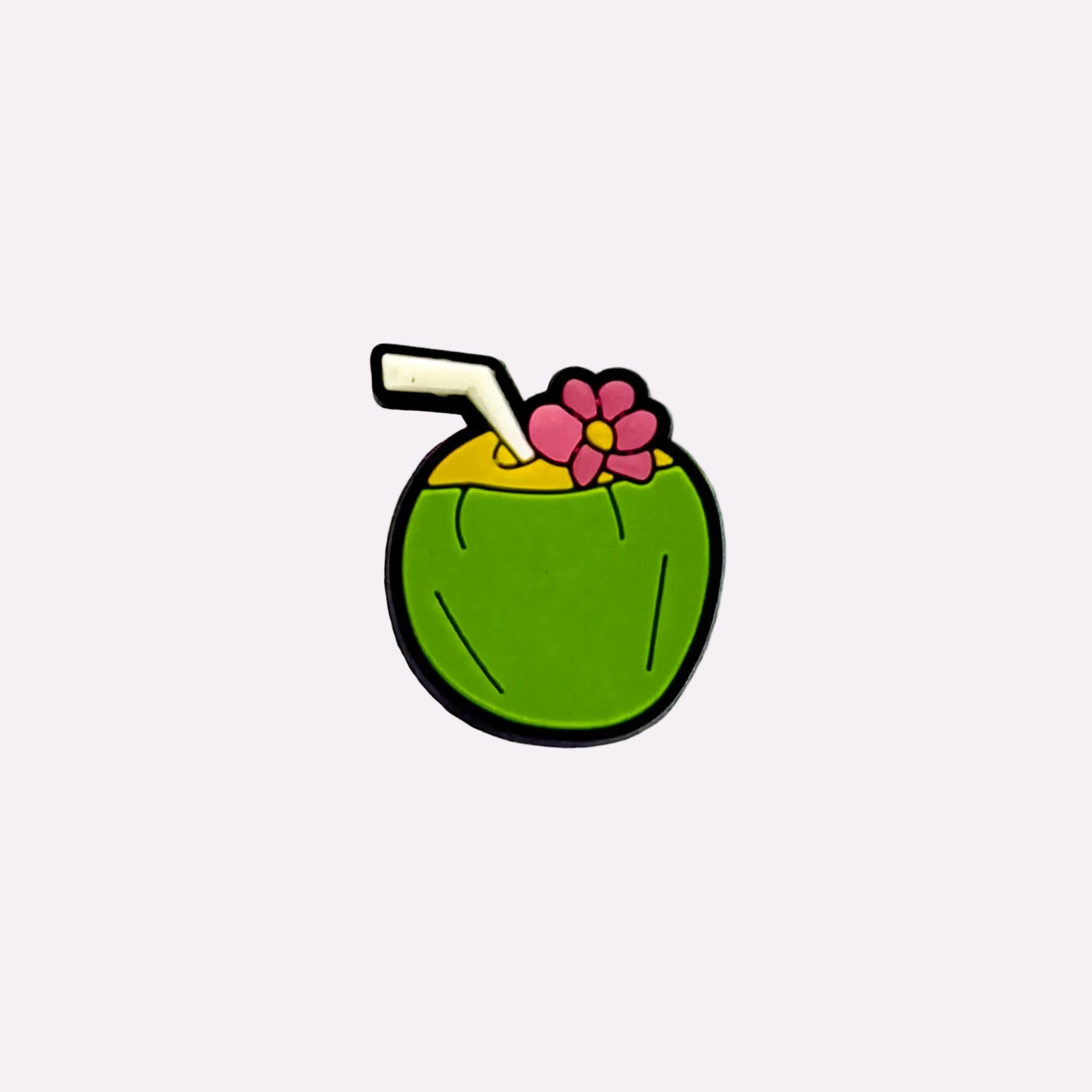 Tropical Coconut Drink Charm