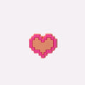Pixel Heart Charm