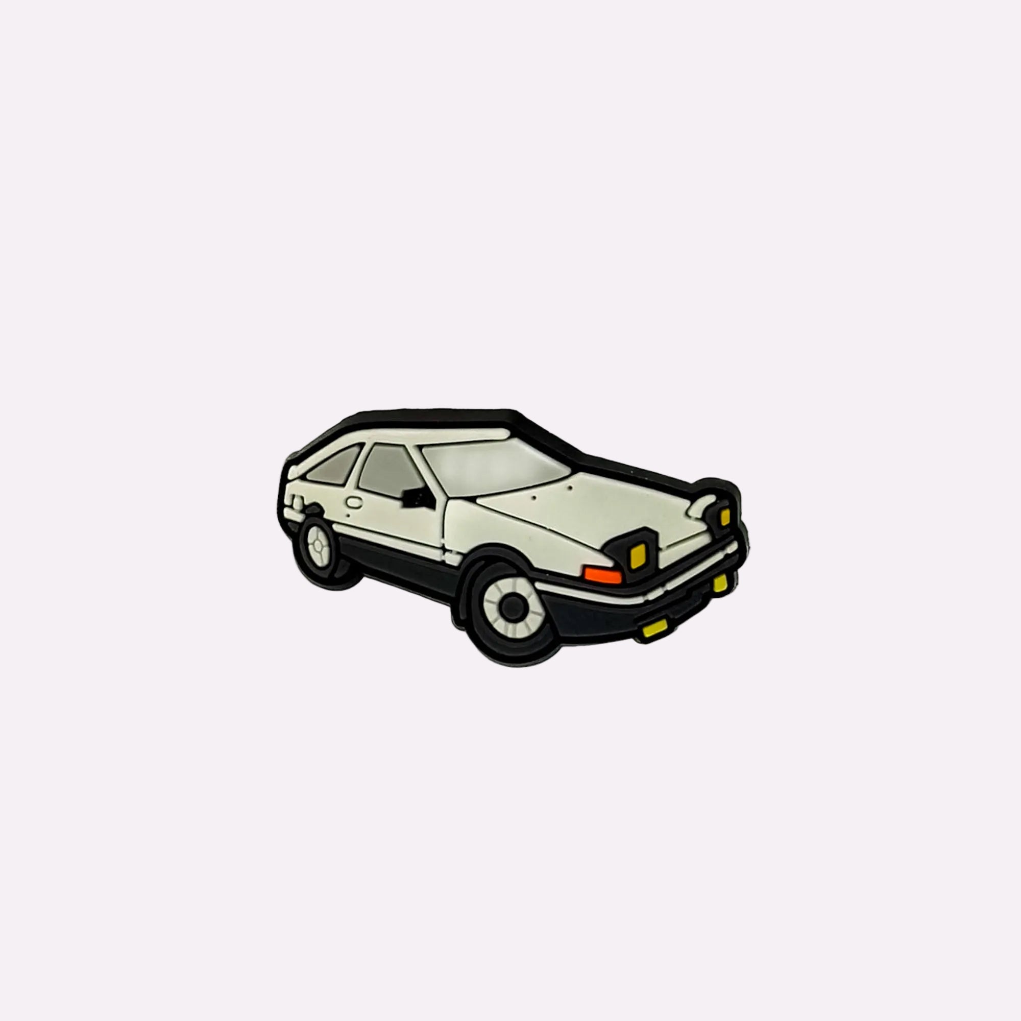 Classic White Hatchback Charm