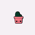 Cute Potted Cactus Charm