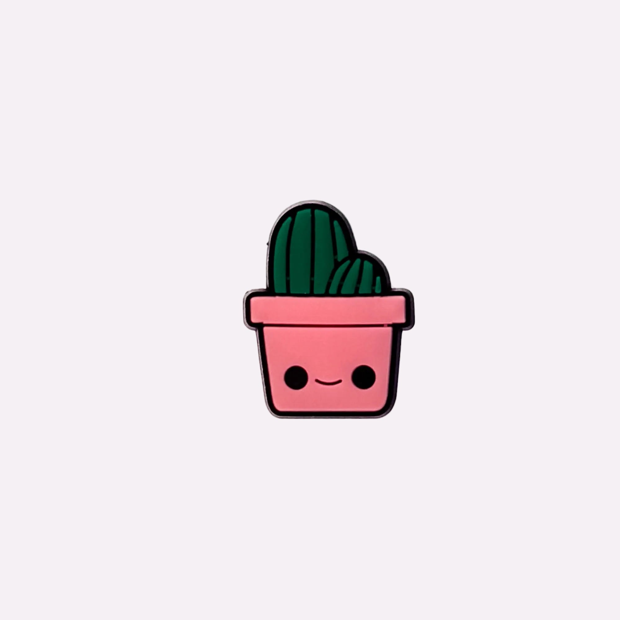 Cute Potted Cactus Charm