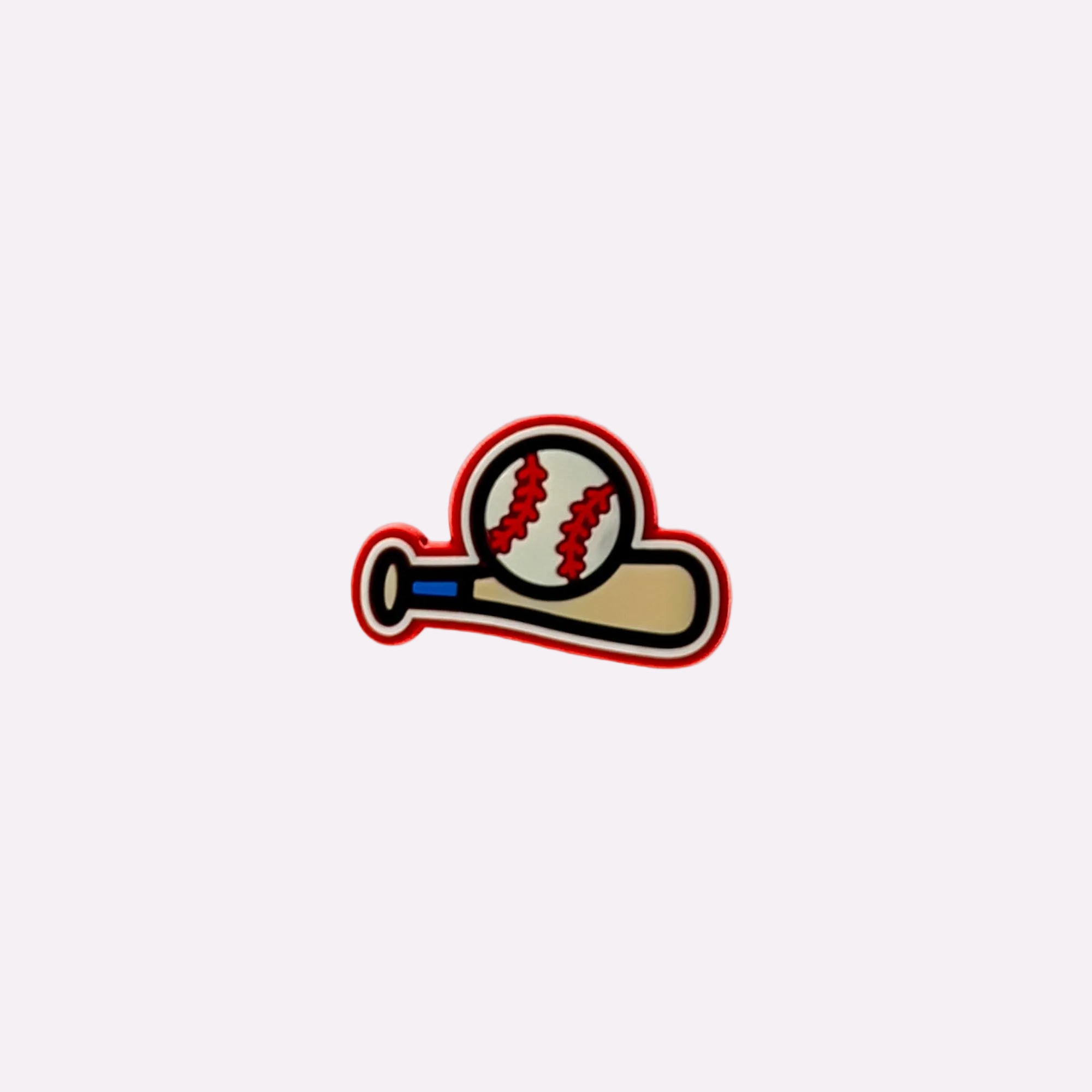 Baseball Bat & Ball Charm