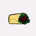 Burrito Wrap Charm