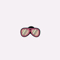 Pink Aviator Sunglasses Charm