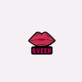 Queen Lips Charm