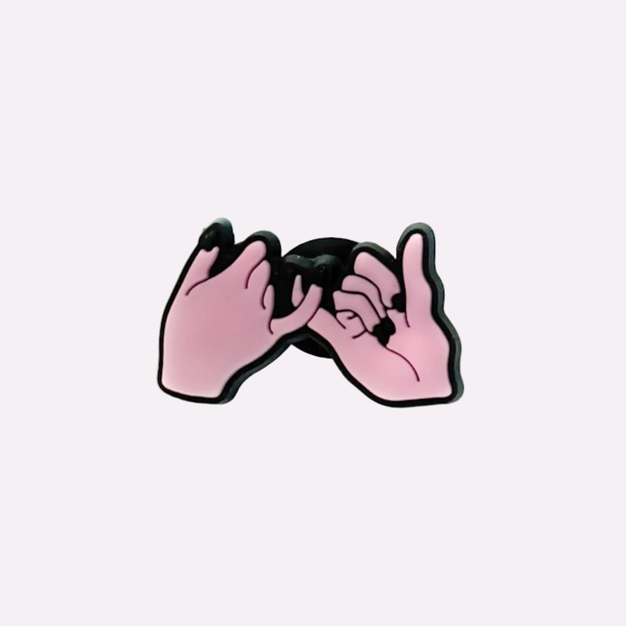 Pinky Promise Hands Charm