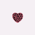 Leopard Heart Charm