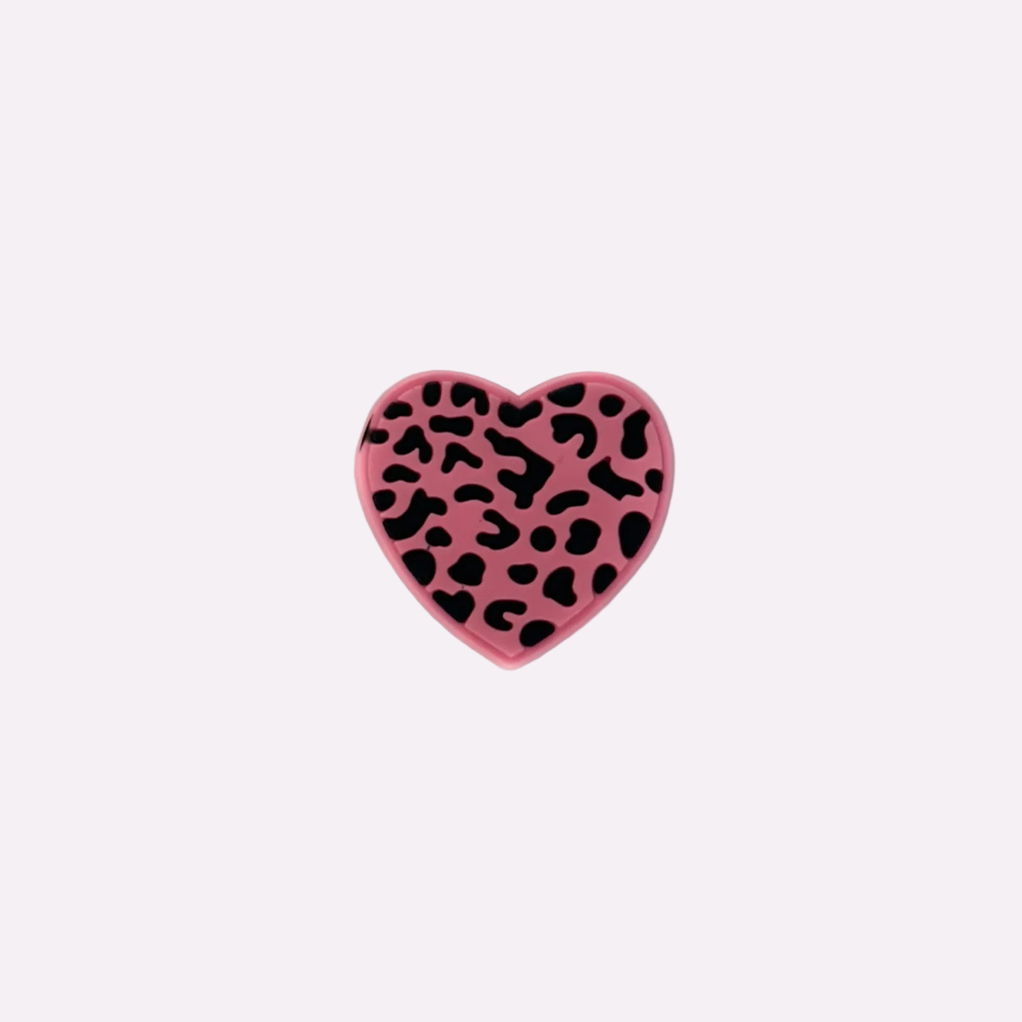 Leopard Heart Charm