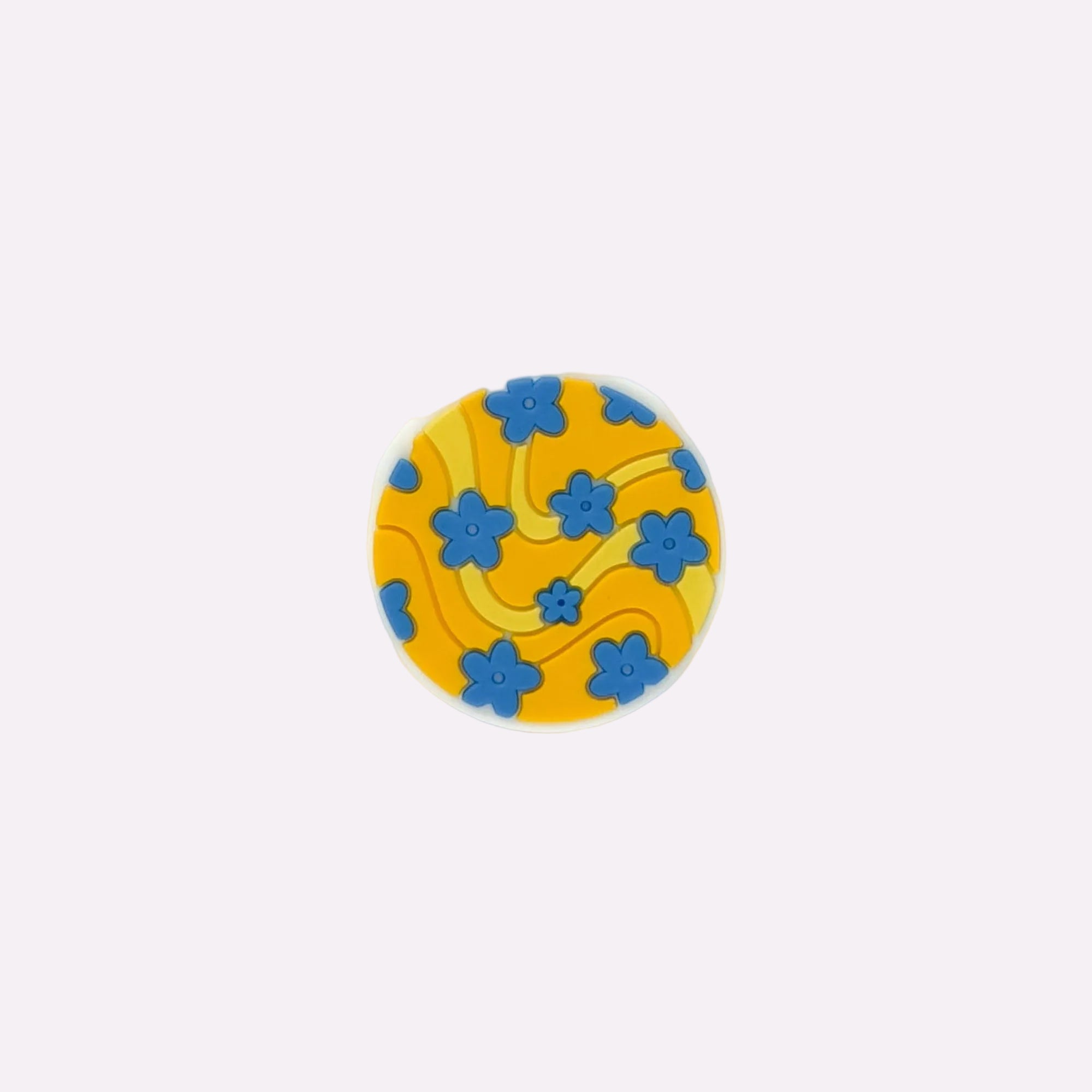 Retro Floral Pattern Charm