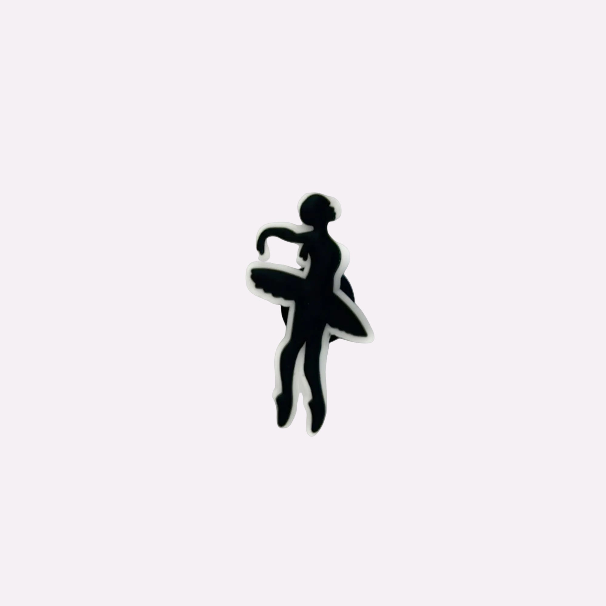 Ballerina Silhouette Charm