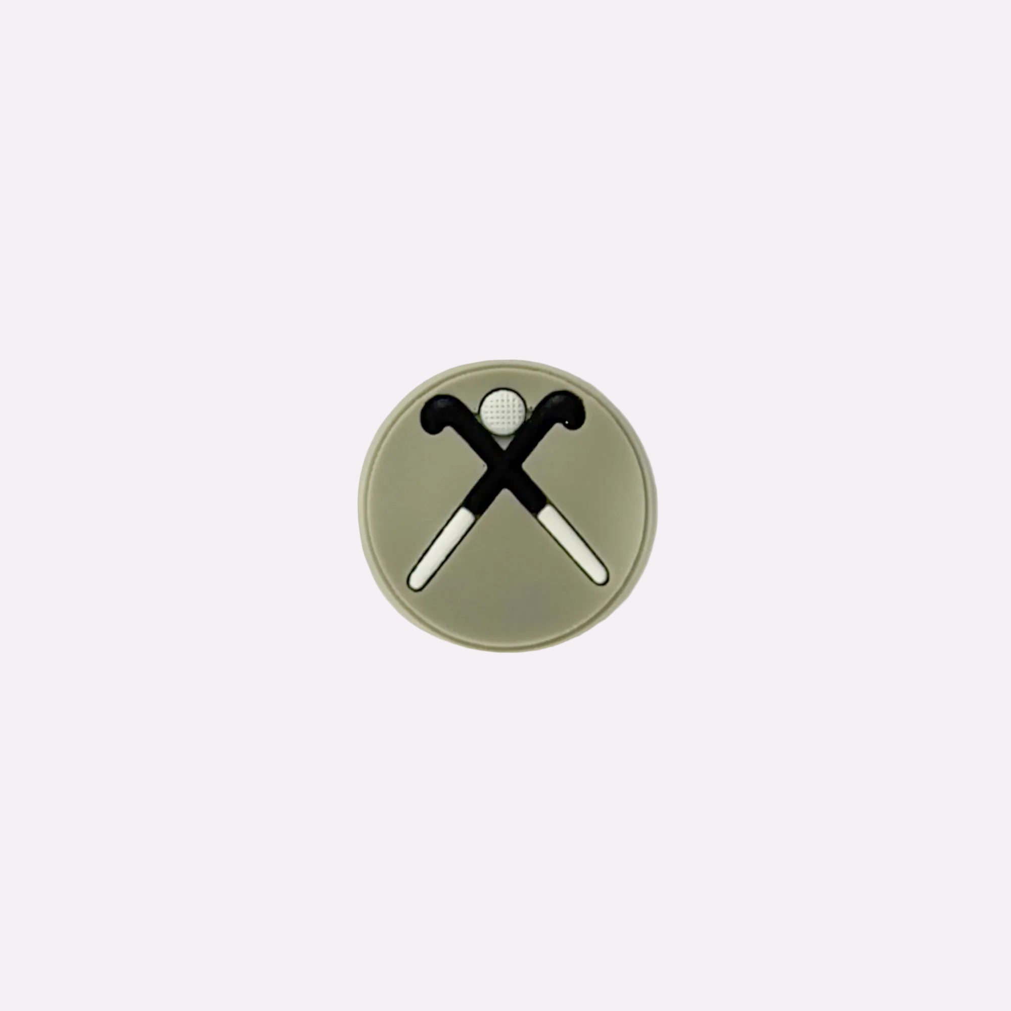 Crossed Golf Clubs Charm