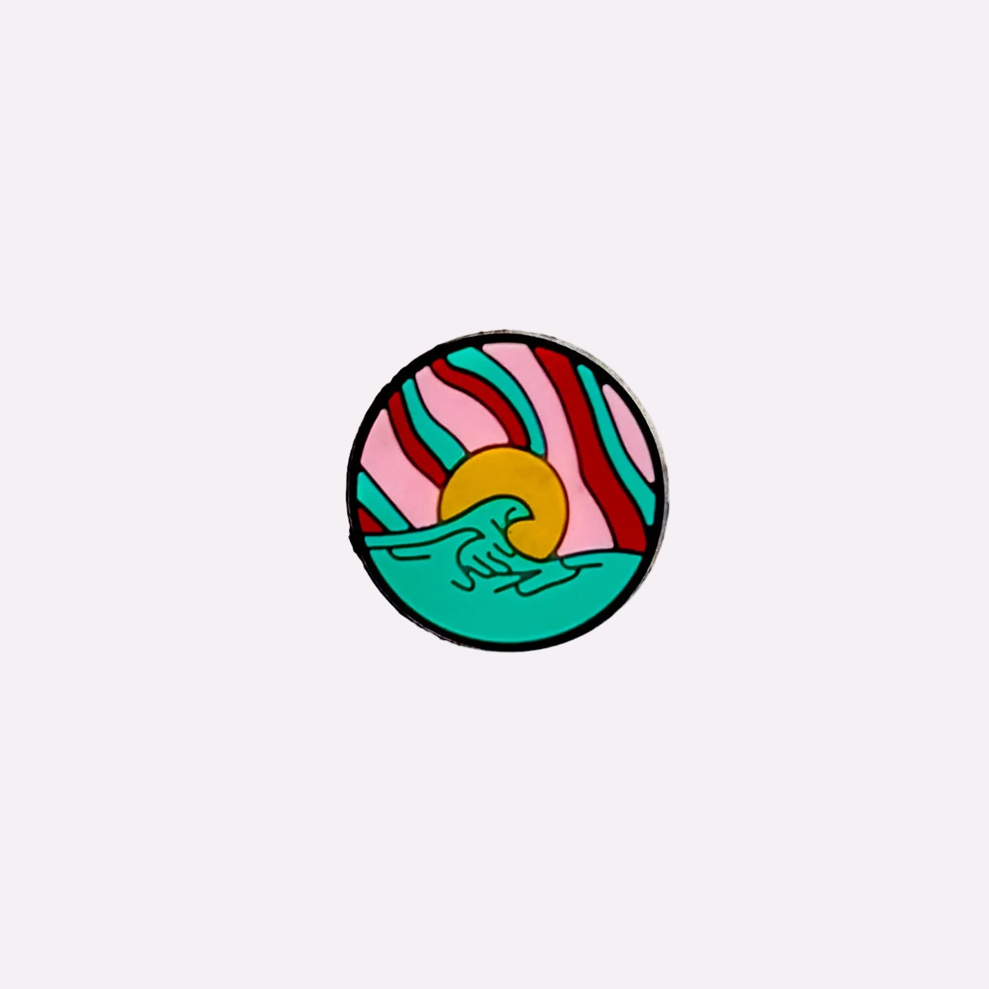 Sunset Wave Charm