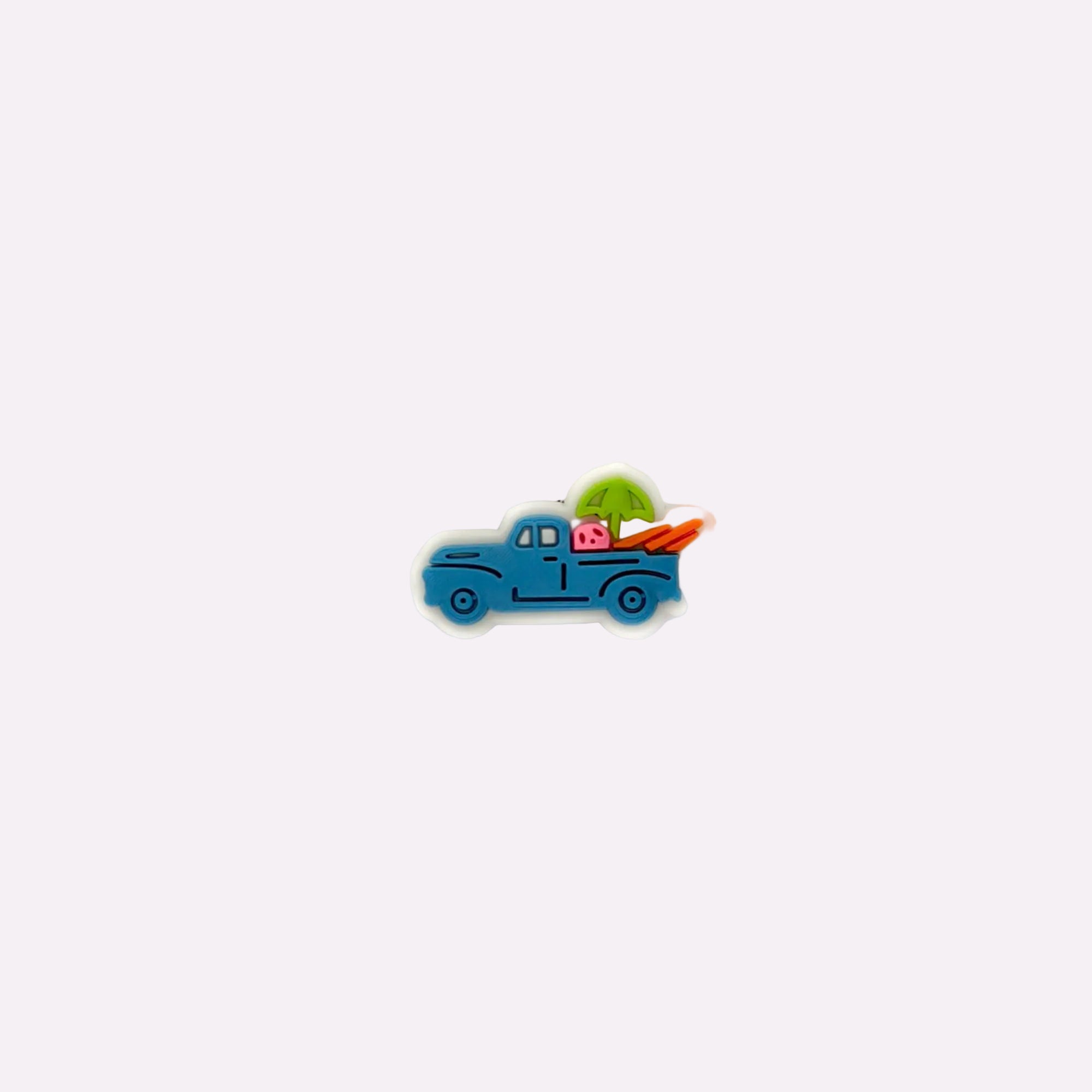 Beach Pickup Truck Charm