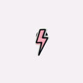 Pink Lightning Charm