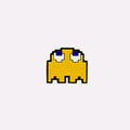 Pixel Ghost Charm