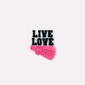 Live Love Cheer Charm