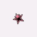 Pink Star Outline Charm