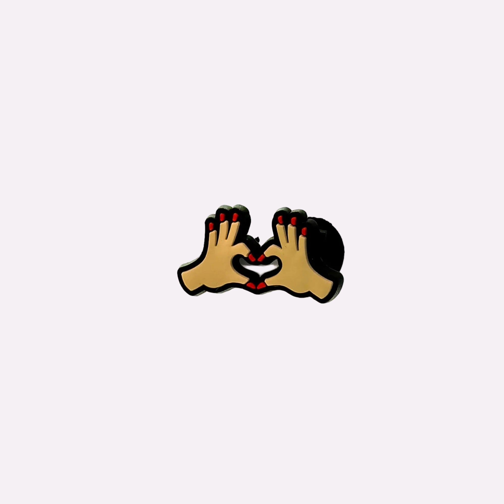 Heart Hands Charm