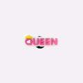 Queen Text Charm