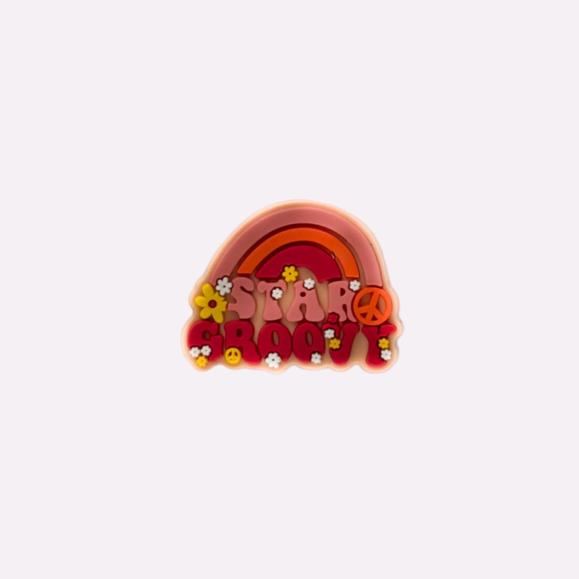 Stay Groovy Rainbow Charm