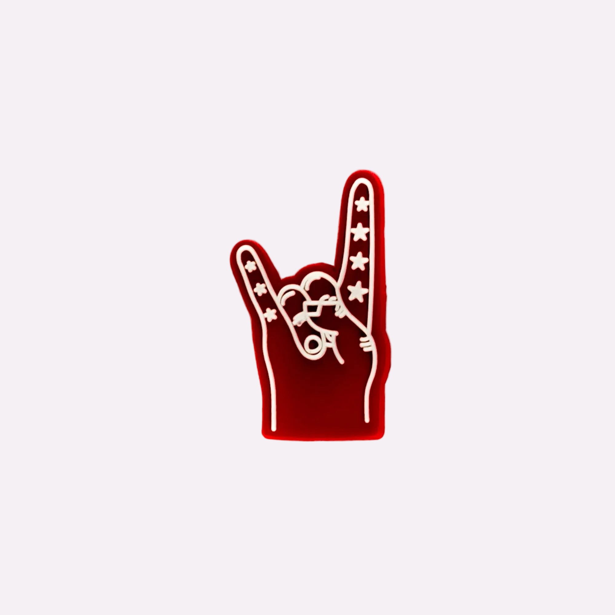 Red Rock Hand Charm