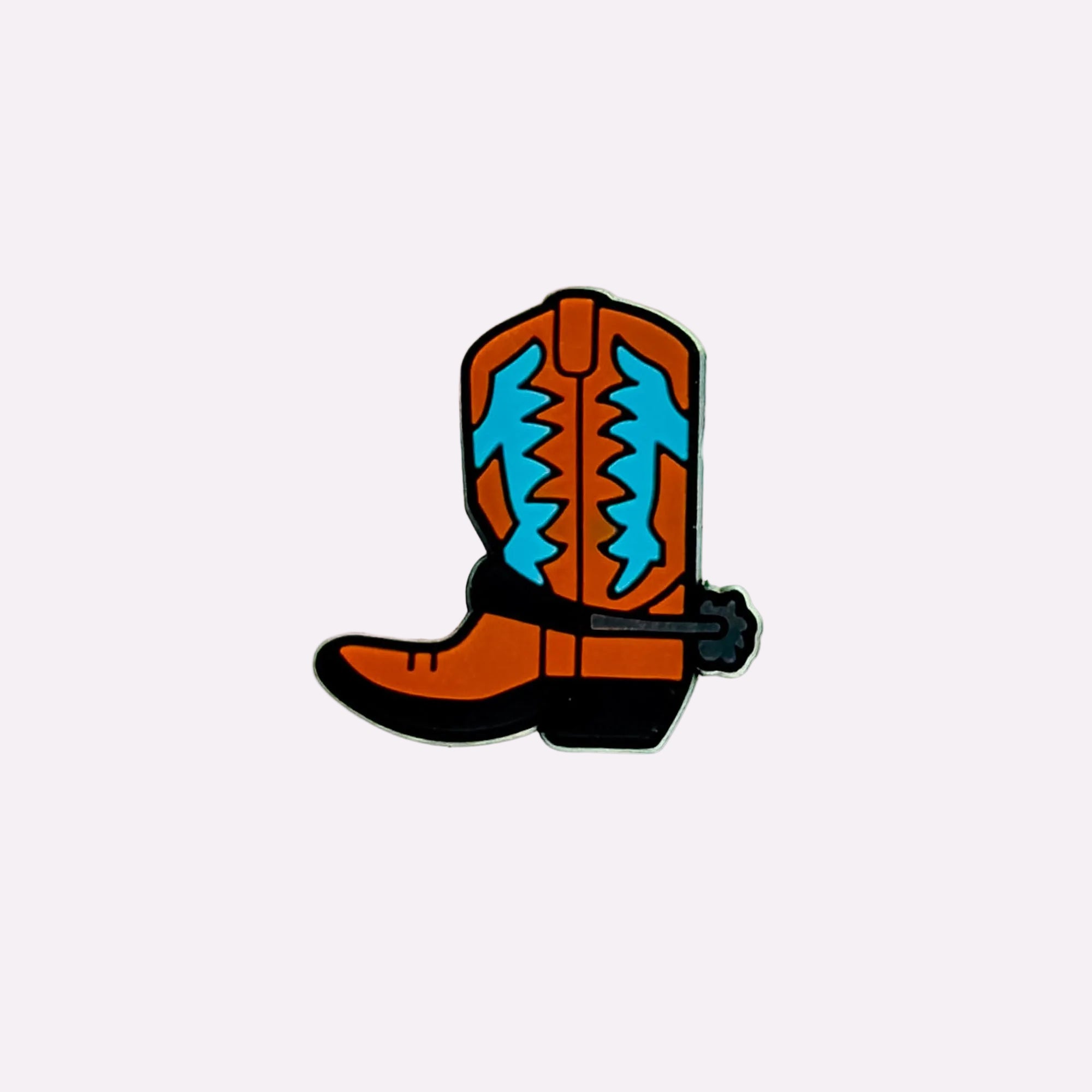 Brown Cowboy Boot Charm