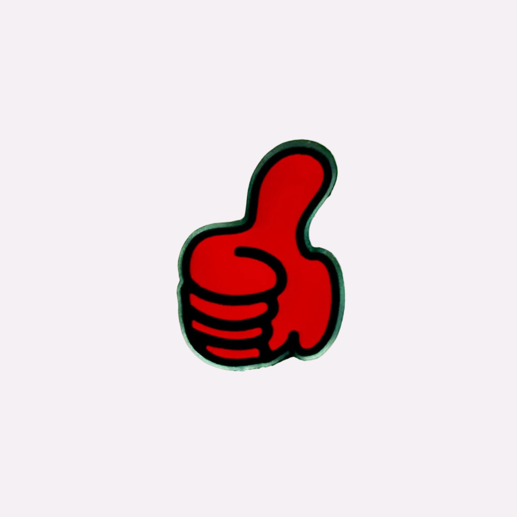 Red Thumbs Up Charm