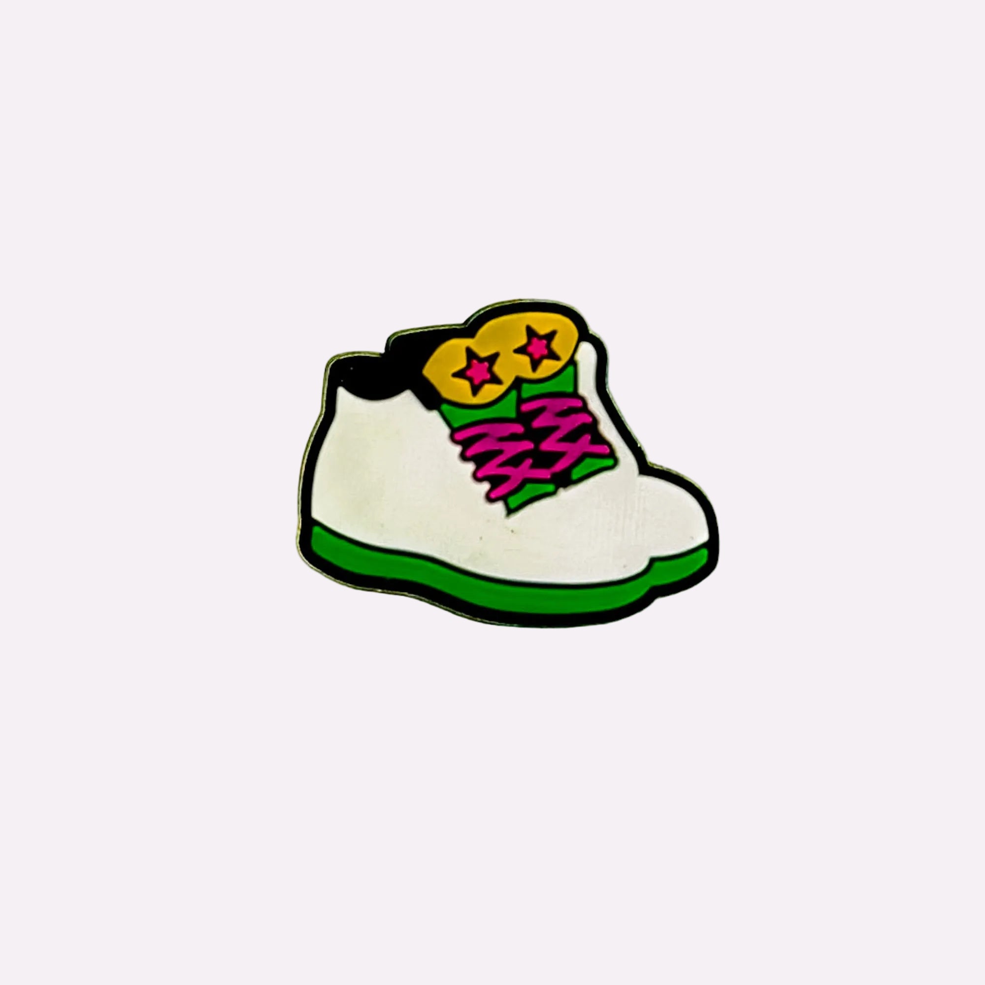 Retro Neon Boot Charm