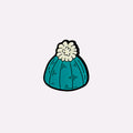 Blue Pom-Pom Beanie Charm