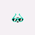 Aqua Hanger Sunglasses Charm
