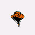 Orange Cowgirl Bandana Charm