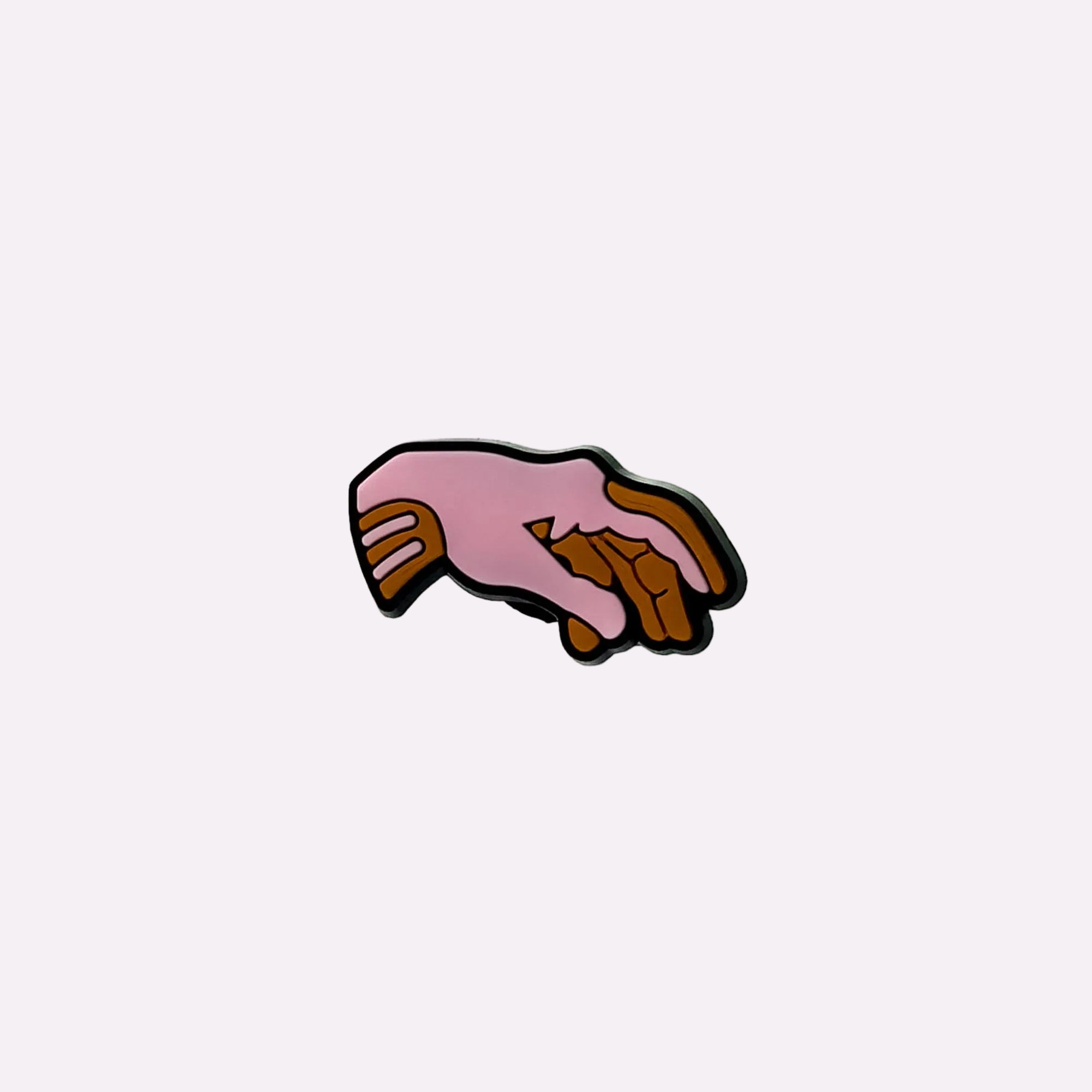 Interlocked Hands Charm