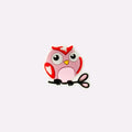 Pink Owl Charm