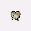 Love You Cat Heart Charm