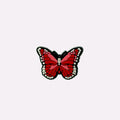 Ruby Red Butterfly Charm
